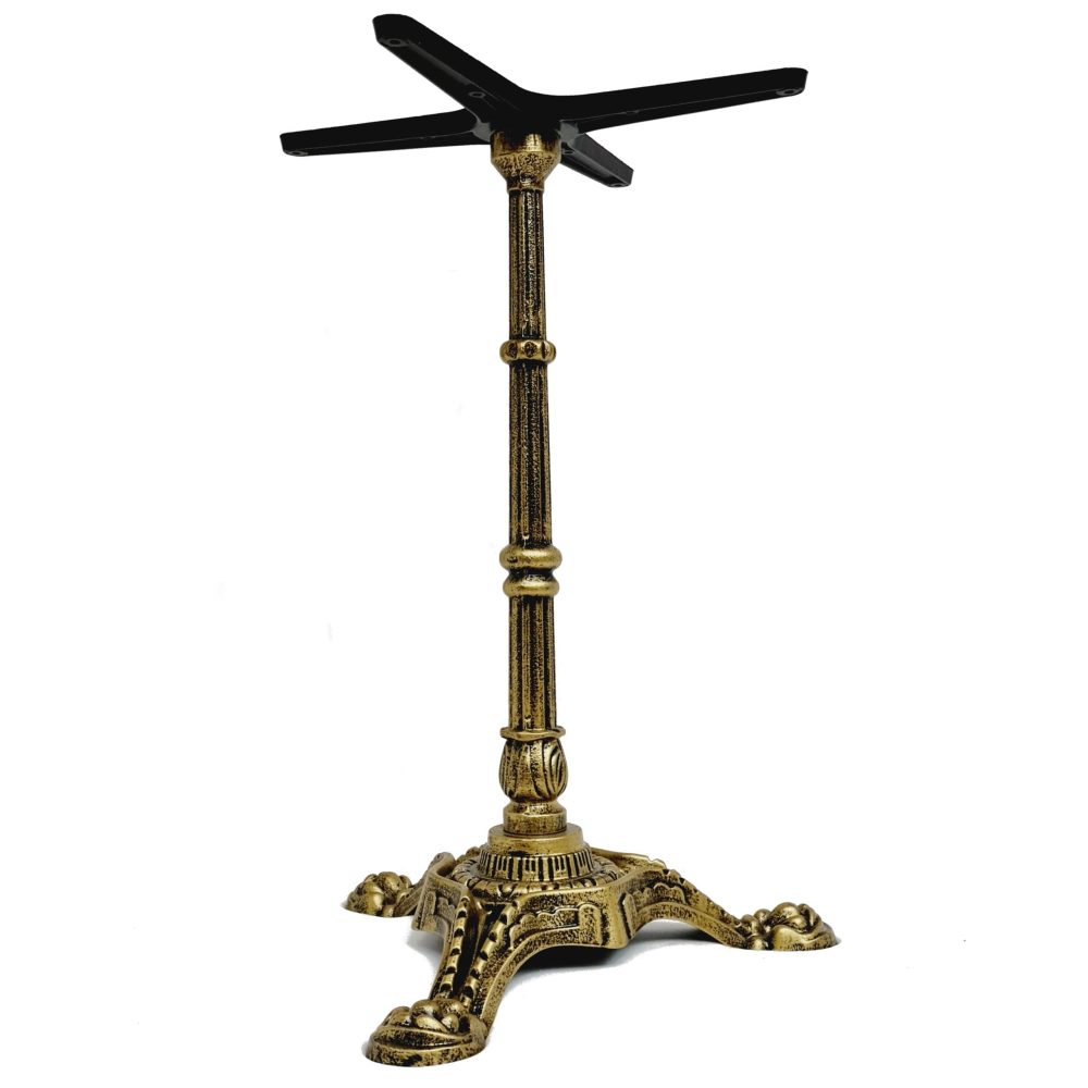 Cast Iron Table Base - Gold - Image 5