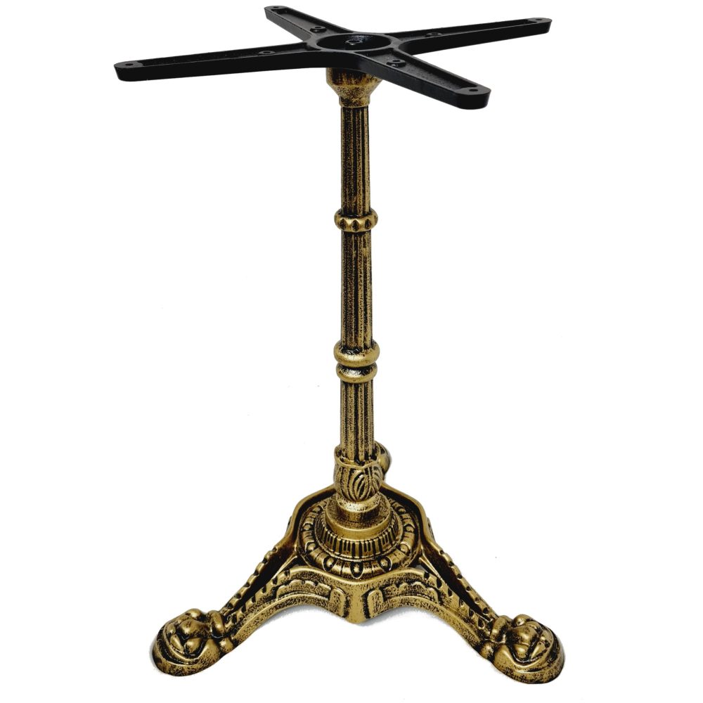 Cast Iron Table Base - Gold - Image 7