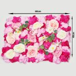 Artificial Flowers Panel For Decoration 60x40cm