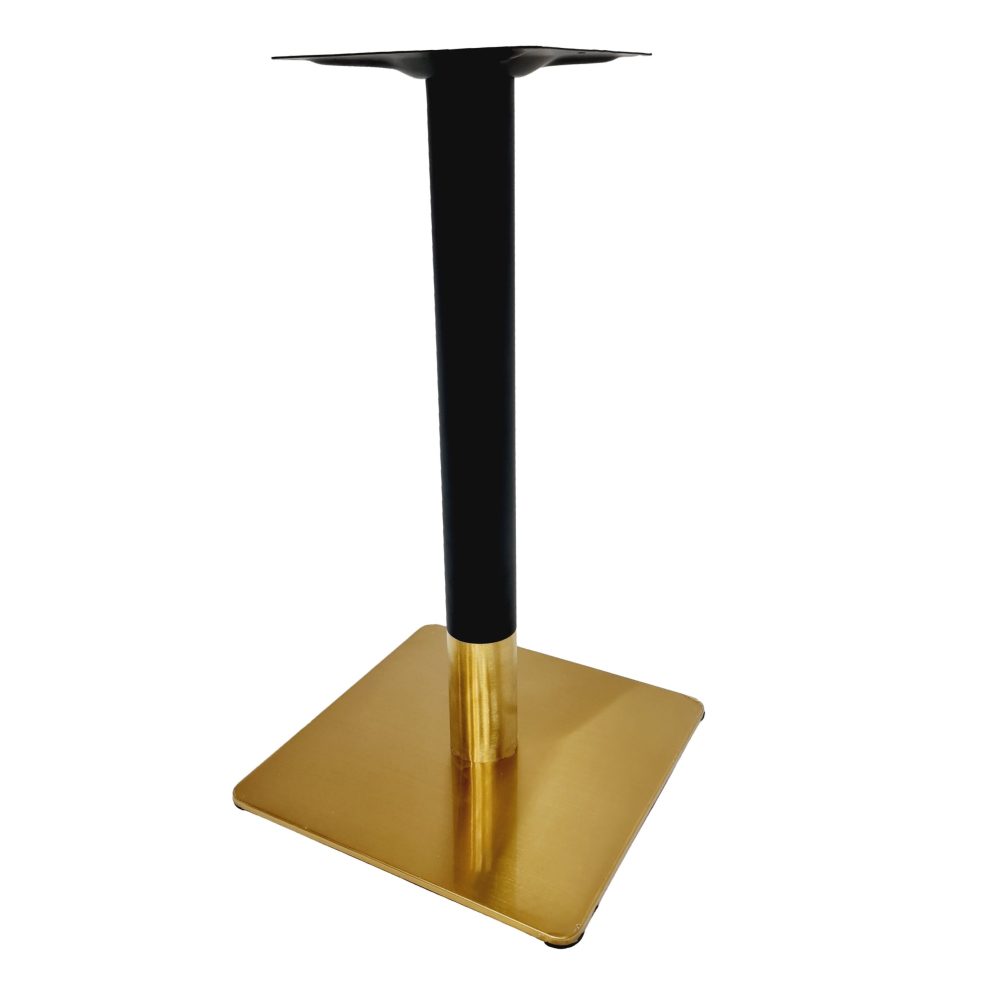 Cast Iron Table Legs - Black & Gold - Image 7