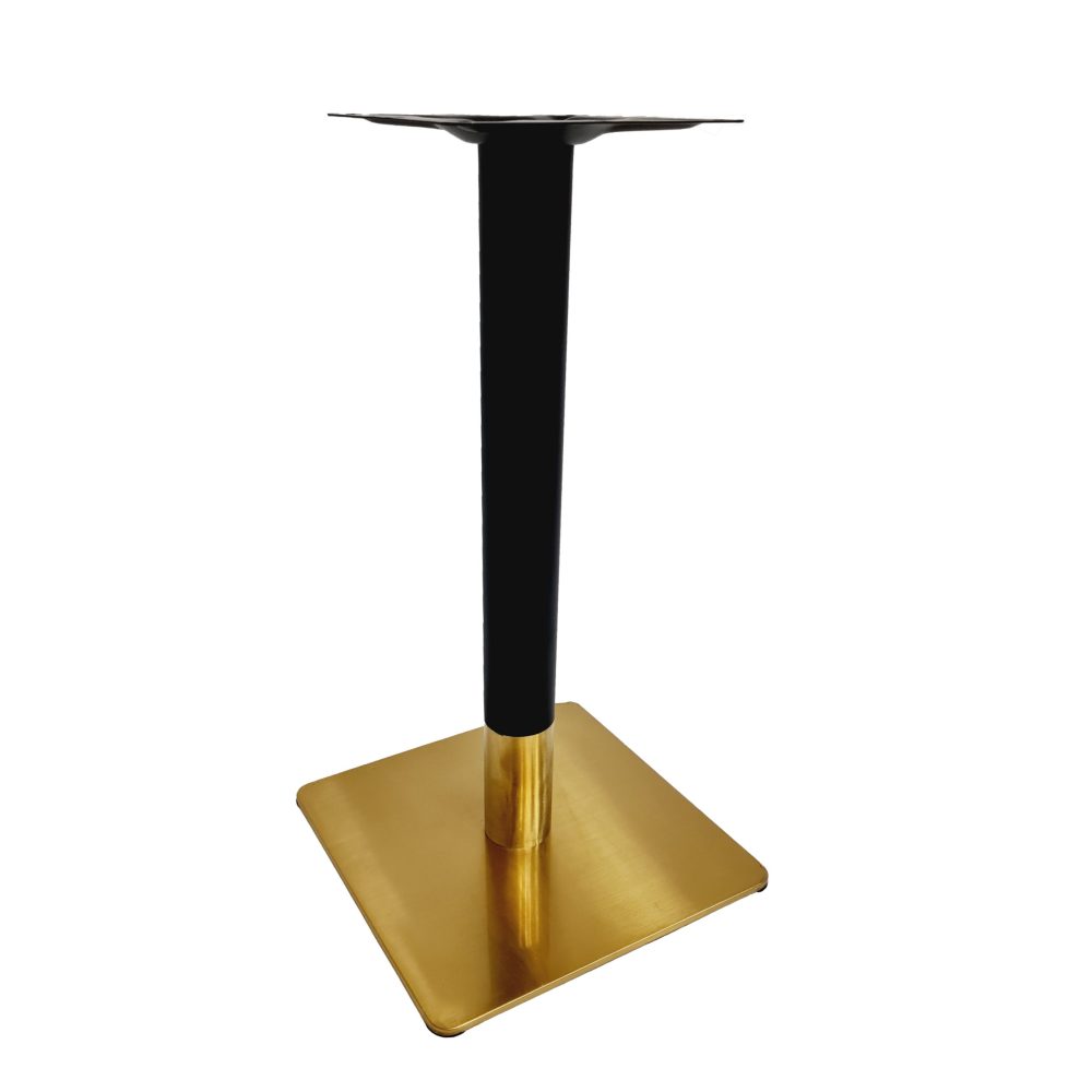 Cast Iron Table Legs - Black & Gold - Image 6