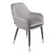luxurious woven velvet chair suitable for any environment. Built to last.