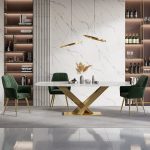 Sophisticated Velvet Restaurant Dining