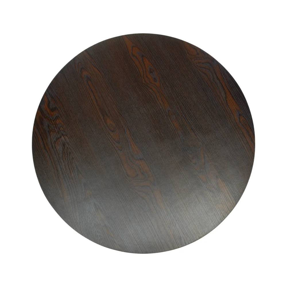 Round Wood Restaurant Table 2-4 Seats - Image 3