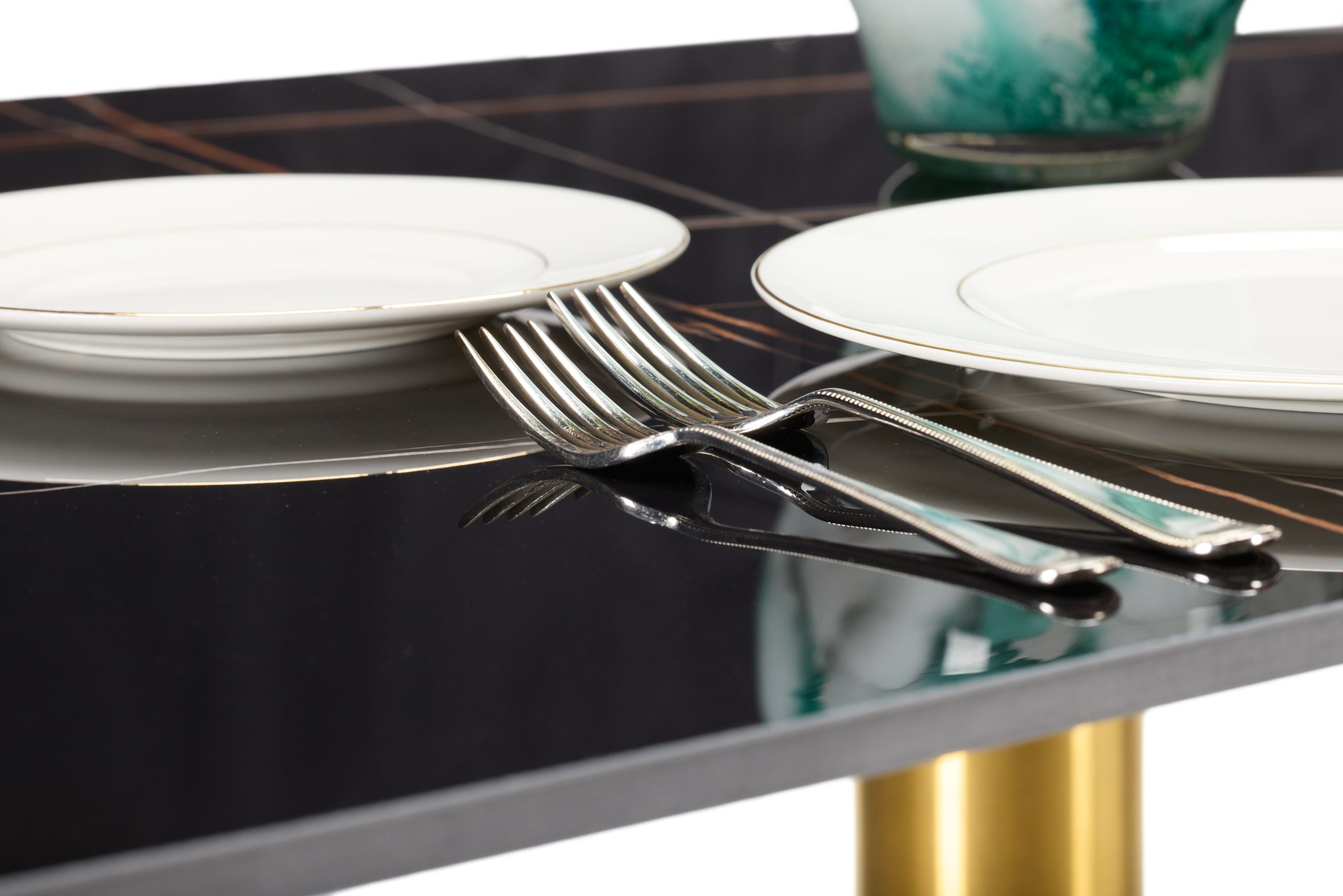 Black Stone Marble Table Top