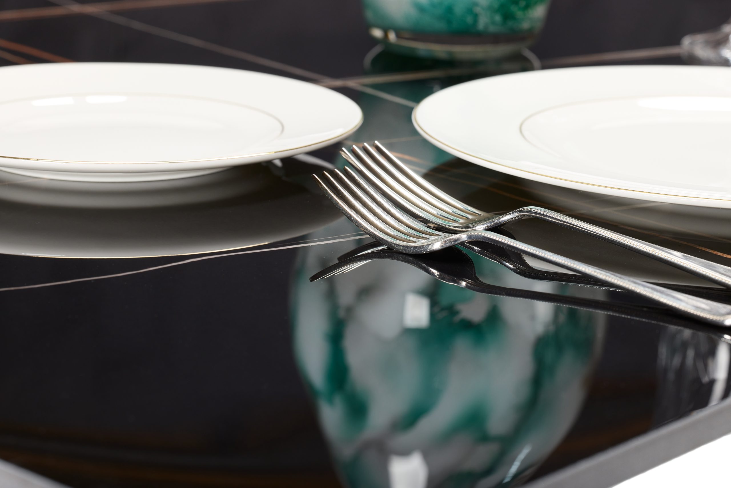 Black Stone Marble Table Top