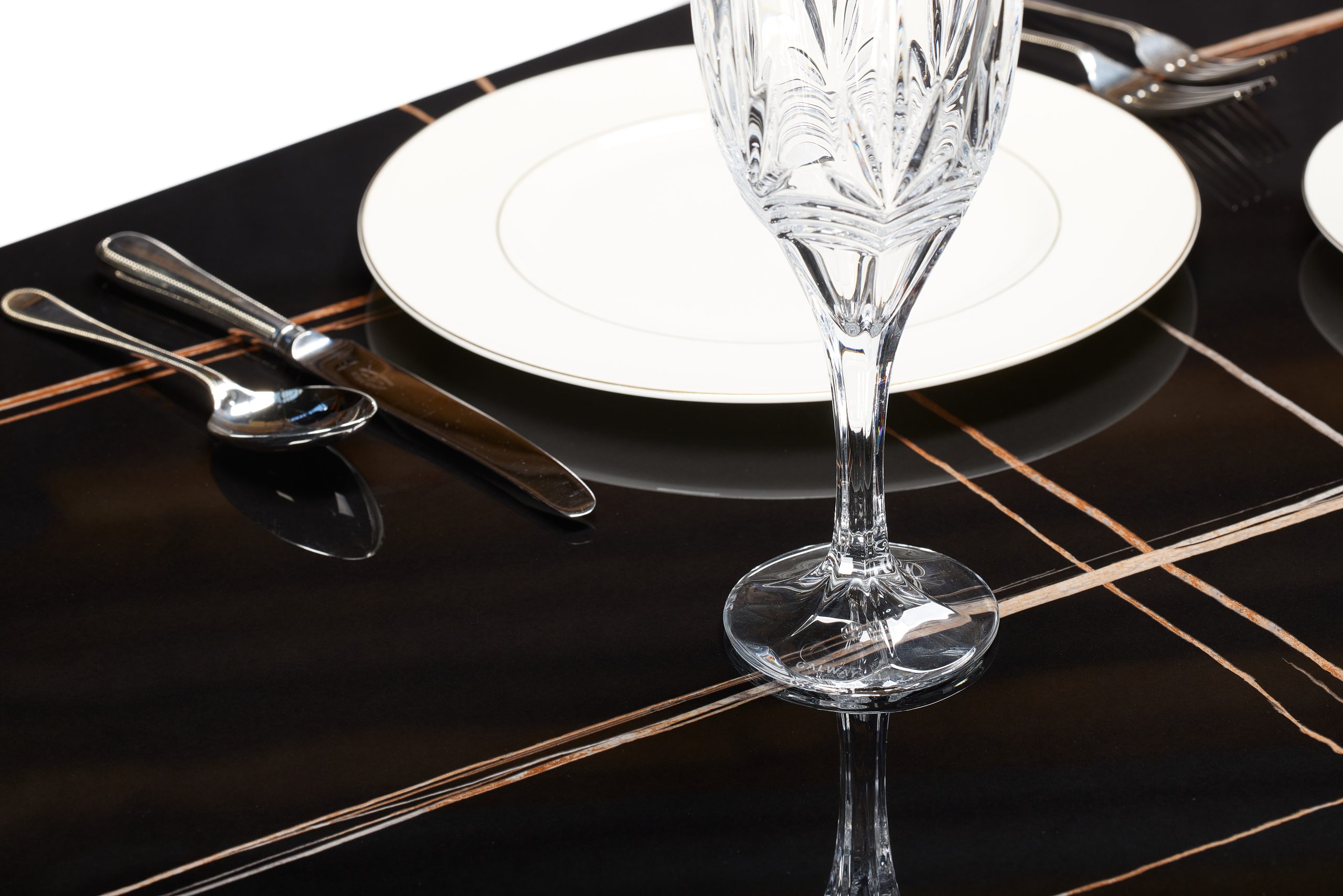 Black Stone Marble Table Top