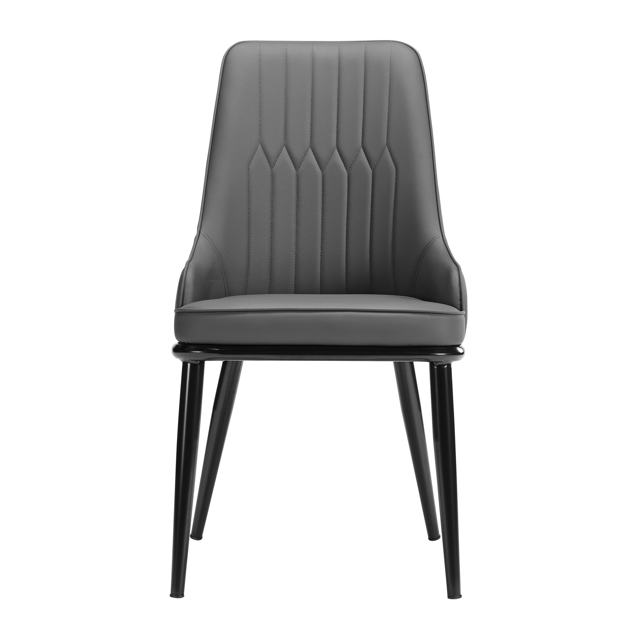 Grey Faux Leather Chair Restaurants