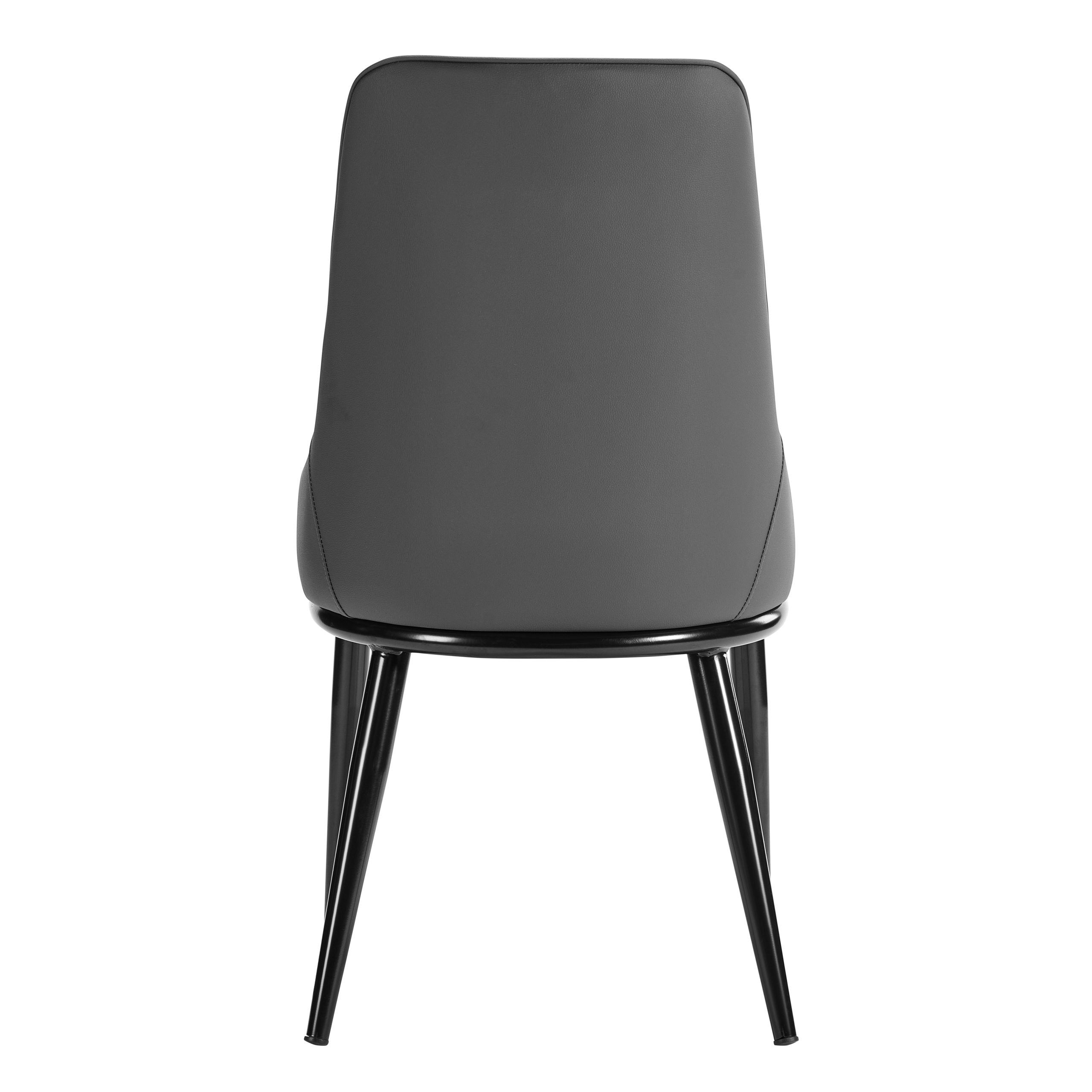 Grey Faux Leather Chair Restaurants