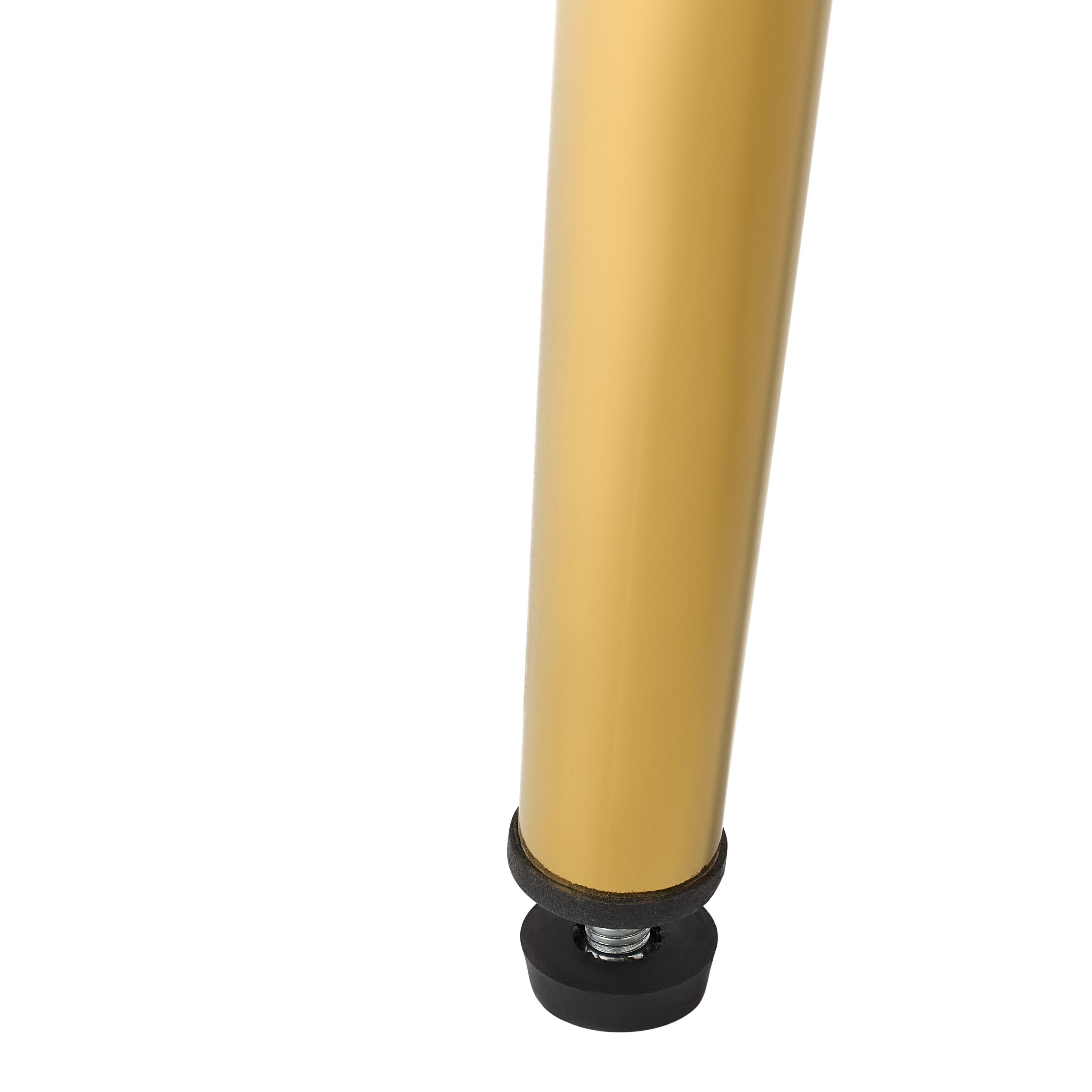 Knotted Brown Velvet Bar Stool - Image 9