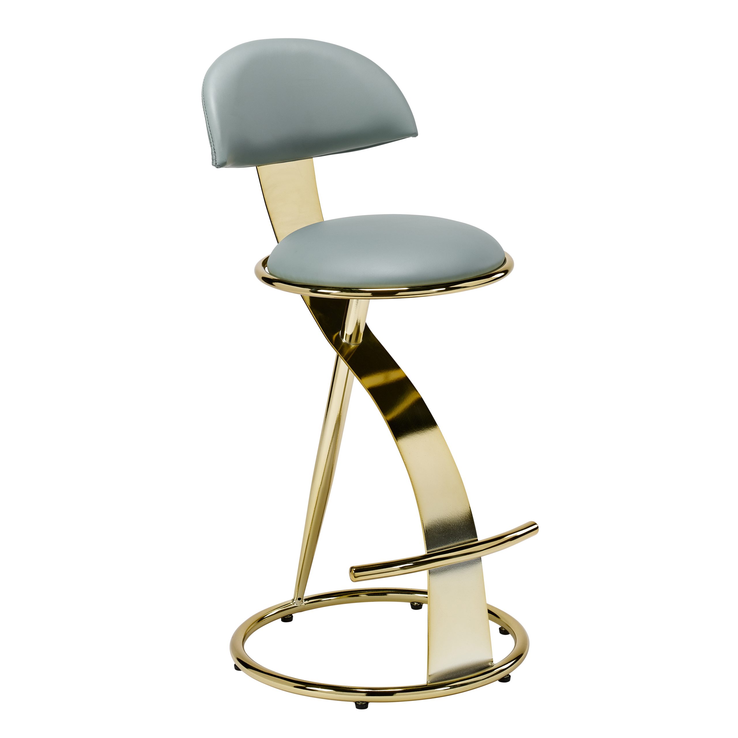 Flamora bar stool designed for comfort. Its elegant design gives a great conversation starter.