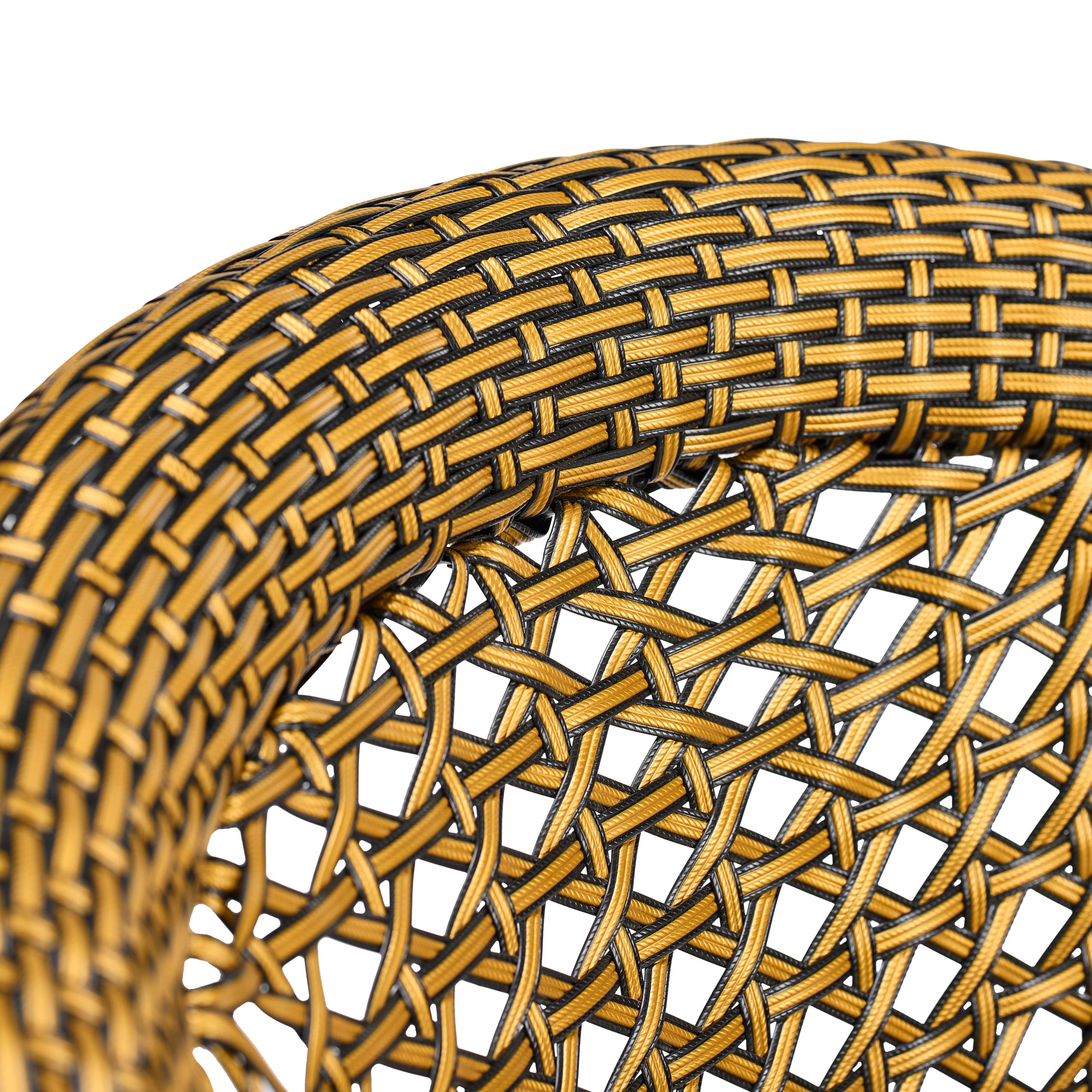 Outdoor Garden Chair - Warm Sandy Beige - Image 6