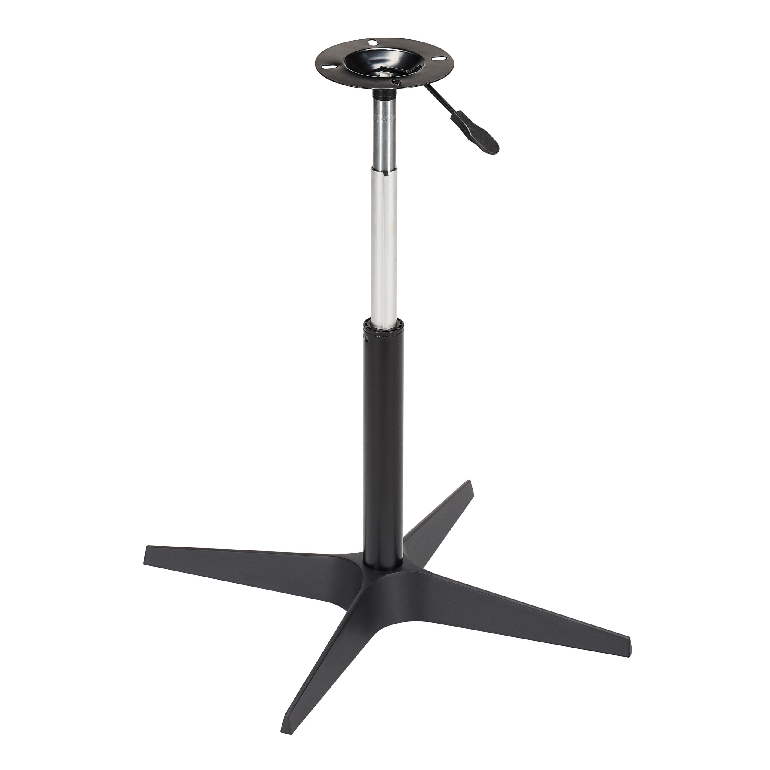 Adjustable bar stool leg to withstand any body weight. Sturdy and simple.