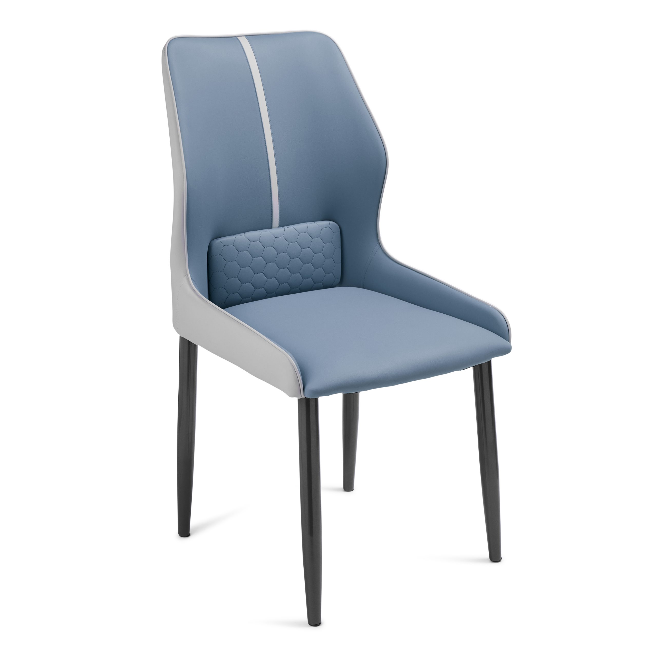 Modern Two‑Tone Upholstered Dining & Accent Chair - Image 9