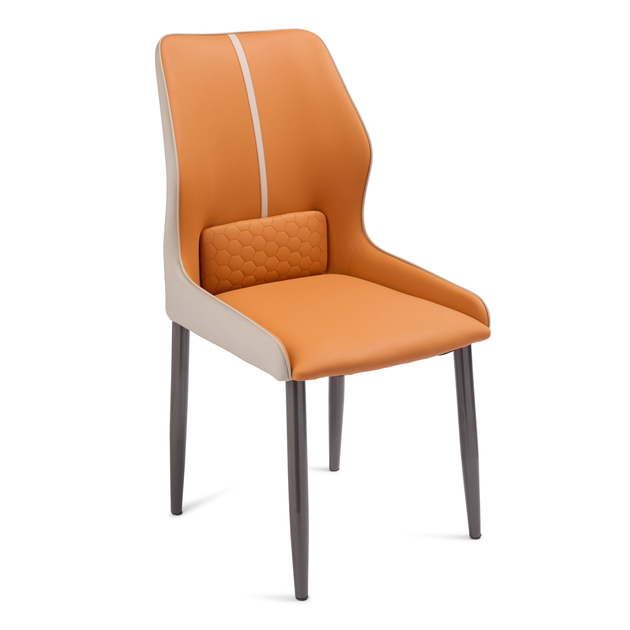 Modern Two‑Tone Upholstered Dining & Accent Chair - Image 17