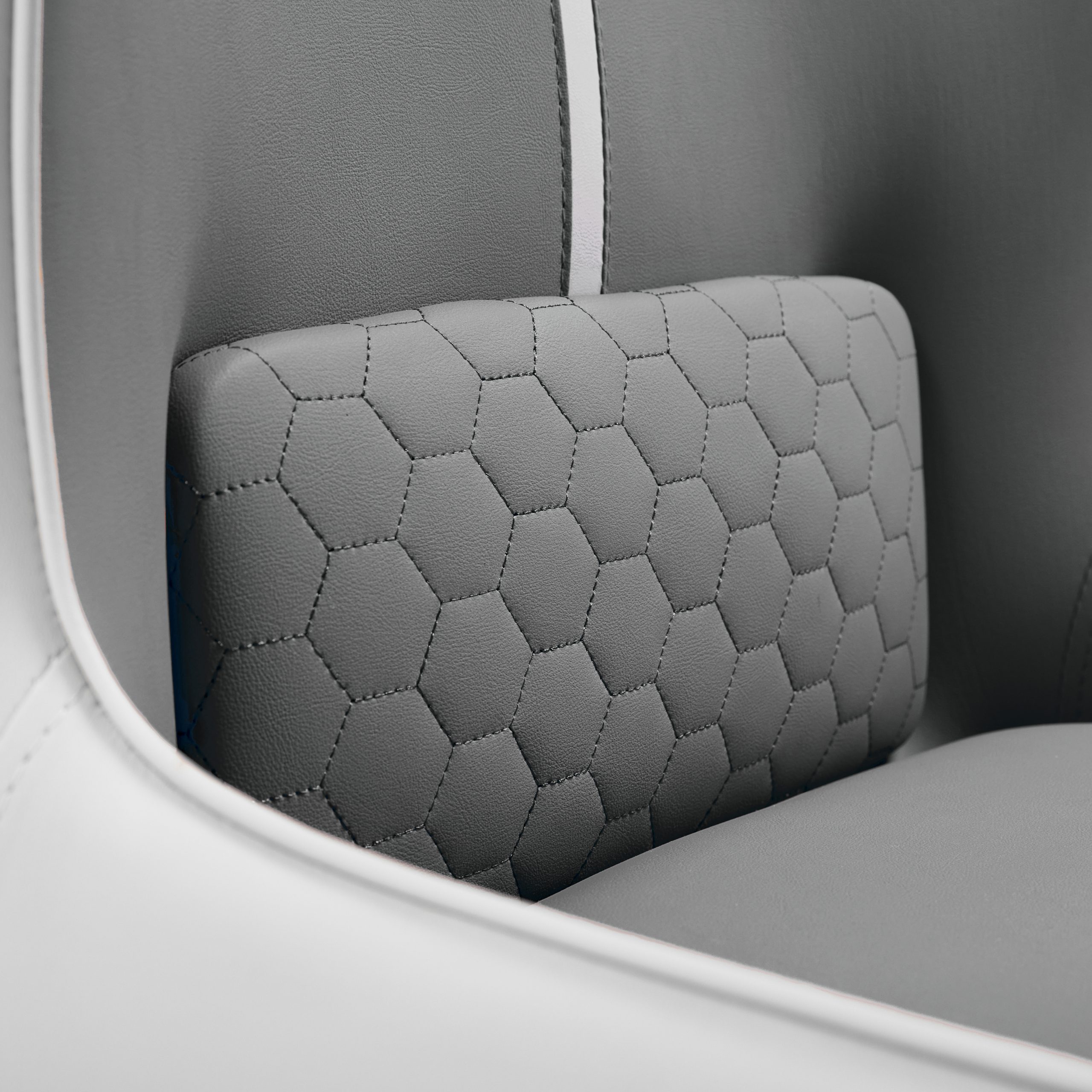 Modern Two‑Tone Upholstered Dining & Accent Chair - Image 6