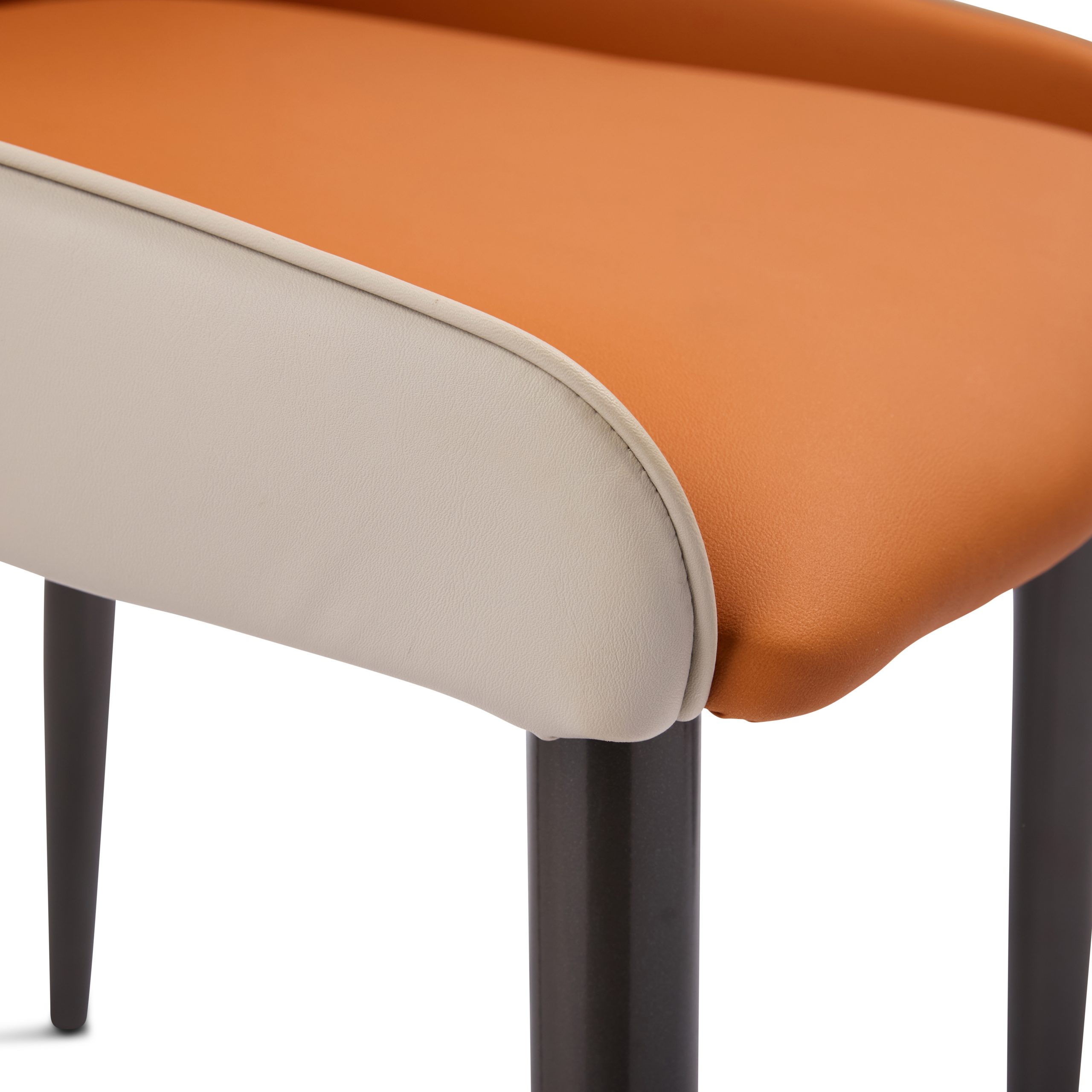 Modern Two‑Tone Upholstered Dining & Accent Chair - Image 22